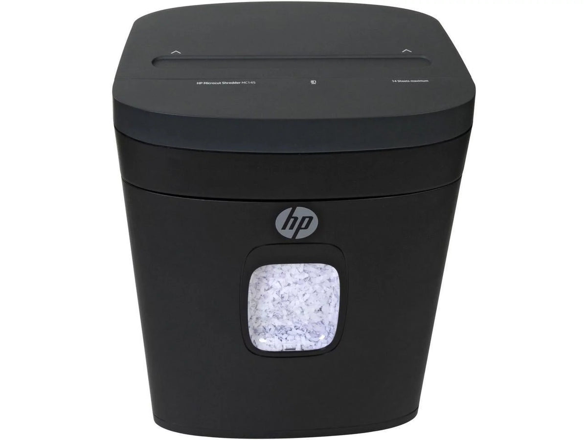 Royal MC145 Paper Sizehredder - Micro Cut - 14 Per Pass - for shredding Paper, Sizetaples, Credit Card, Envelope - 8.75" Throat - 3 Minute Run Time - 40 Minute Cool Down Time - 5 gal Wastebin Capacity