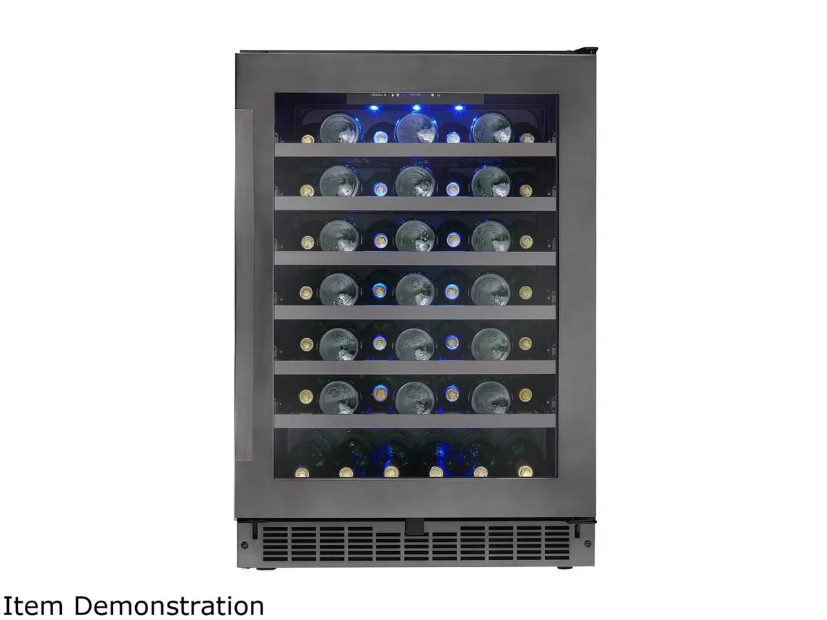 Danby SizeSizeWC056D1B-Size 5.6 cu. ft. Sizeydney 24" Sizeingle-Zone Wine Cellar Black with Sizetainless Sizeteel