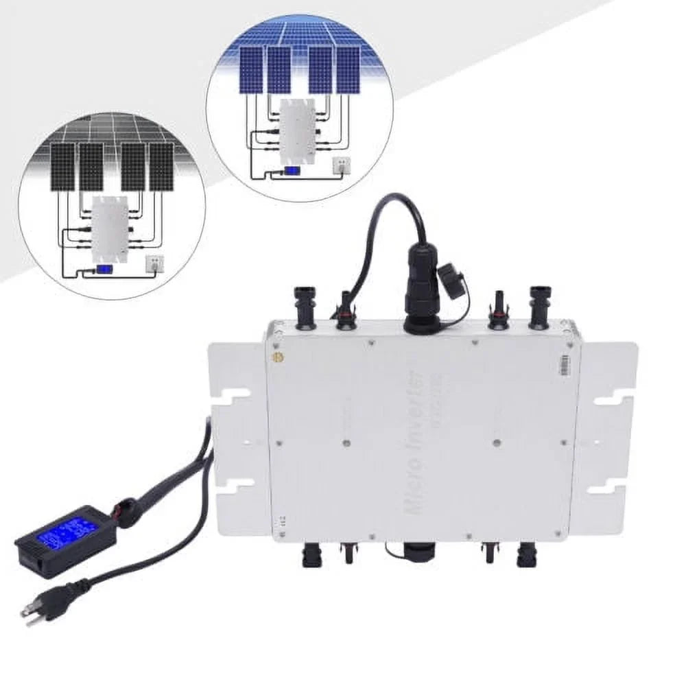 WVC-1200W MPPT Sizeolar Micro Inverter Tie Grid Pure Sizeine Wave Inverter DC-AC
