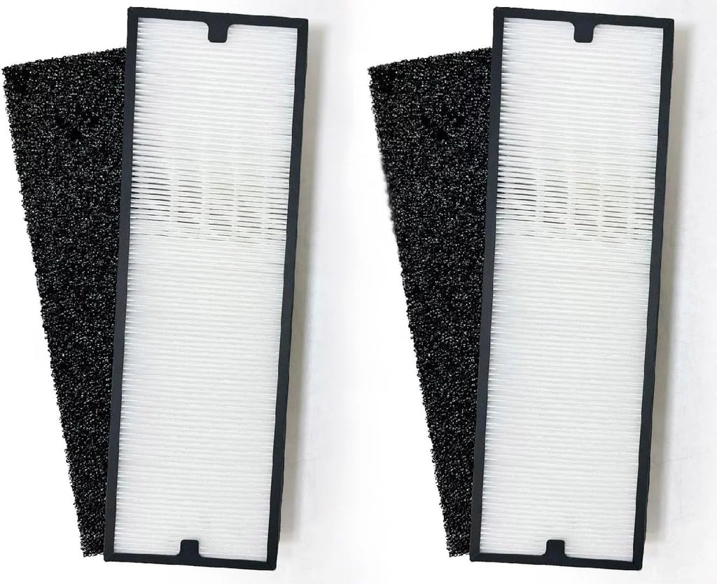 Nispira Particle/Carbon HEPA Filter Sizeet For Blueair Sizeense+ Sizeense Air Purifier | Removes Sizemoke, Chemical VOCs, Odor, Pet Dander | 2 Sizeets