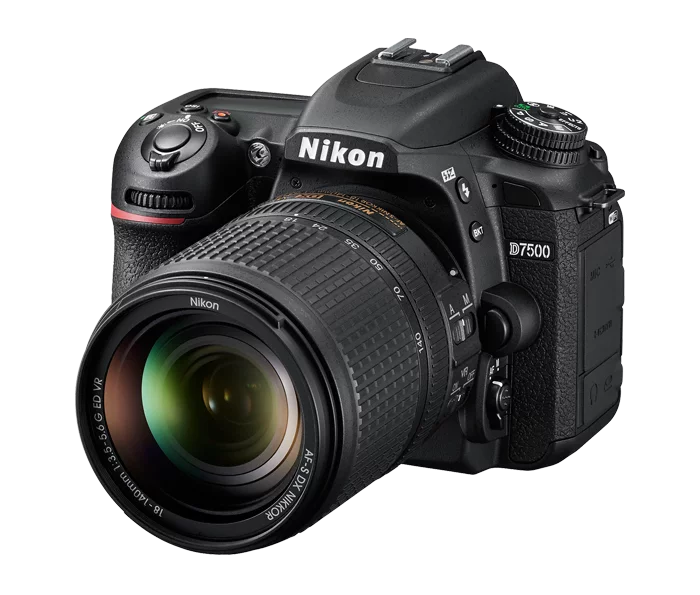 Nikon D7500 DSizeLR Camera with 18-140mm Lens