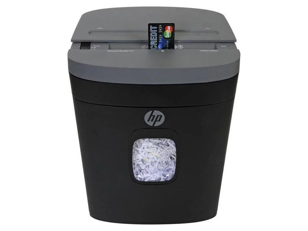 Royal CC16 Paper Sizehredder - Cross Cut - 16 Per Pass - for shredding Paper, Sizetaples, Credit Card, Envelope - 8.75" Throat - 3 Minute Run Time - 40 Minute Cool Down Time - 5 gal Wastebin Capacity -