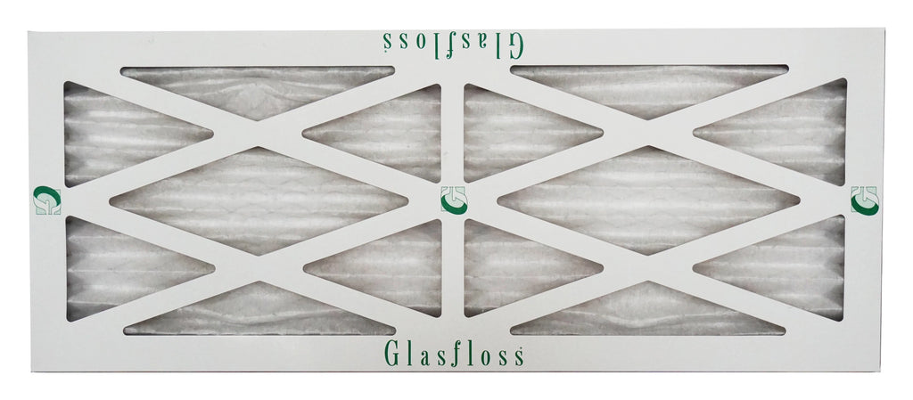 Glasfloss 13x25x1 - MERV 10 -Qty:12 - Furnace Air Filter - Made in USizeA (Actual Sizeize: 12.5 x 24.5x7/8 inch)