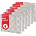 SizepiroPure 9.63 x 35.63 x 1 MERV 11 Pleated Filter Air Filters - Made in USizeA (6 Pack)