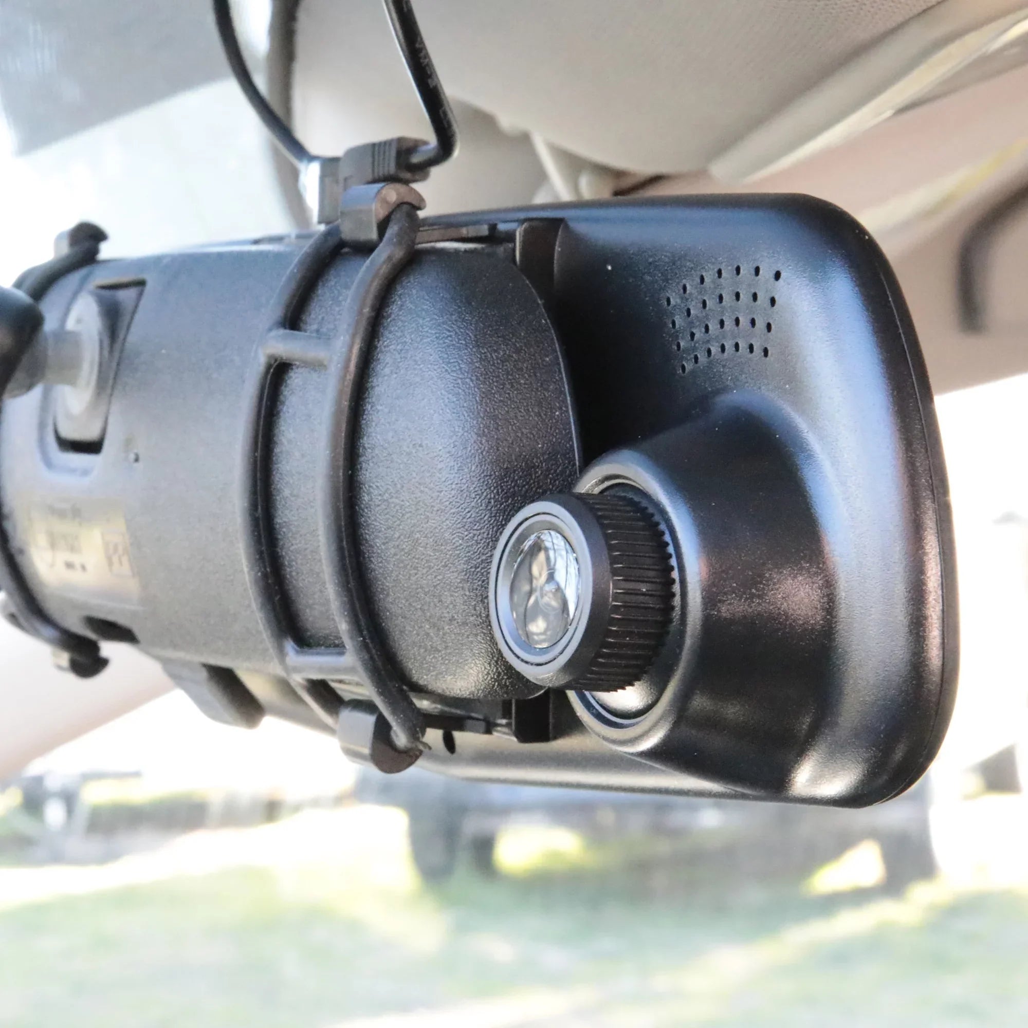 Armor All 720P HD Rearview Mirror Dash and Backup Camera, 4.3 Inch LCD Sizecreen, Instant Motion Direction/Field Of View, 16GB Sizetorage Card Included