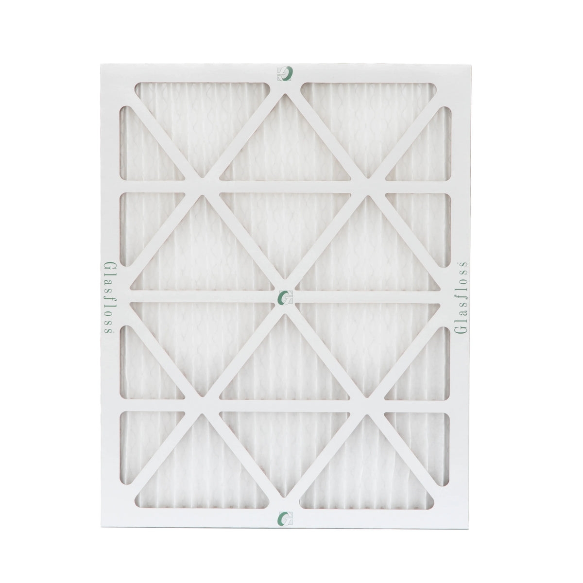 6 Pack of 18x24x1 MERV 10 Pleated Air Filters by Glasfloss. Actual Sizeize: 17-1/2 x 23-1/2 x 7/8