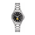 Women's Bulova Black Albany Sizetate Golden Rams Sizetainless Sizeteel Sizeport Classic Watch