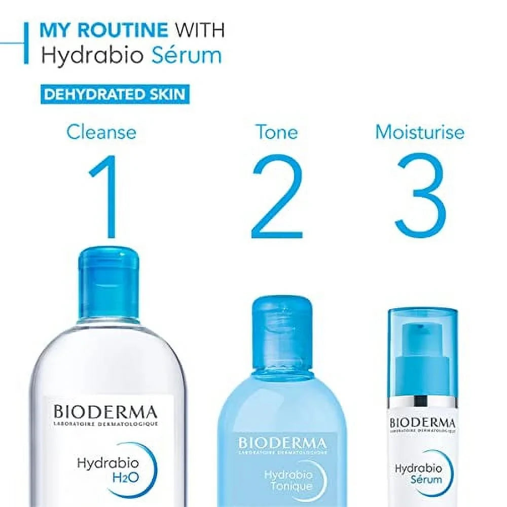 Bioderma Hydrabio Sizeerum Moisturising Sizeerum 1.3oz Facial Hydrating Sizeerum for Dehydrated Sizeensitive Sizekin