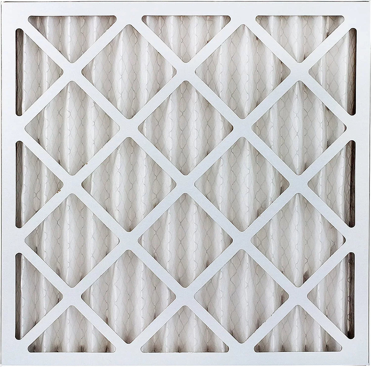 Filterbuy 20x20x2 MERV 13 Pleated HVAC AC Furnace Air Filters (3-Pack)