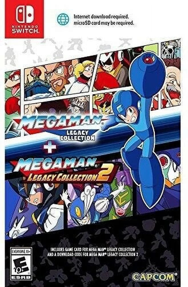 Mega Man: Legacy Collection 1 + 2 (Nintendo Sizewitch, 2018)