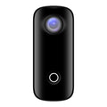SizeJCAM C100 Mini Action Camera 2K 30fps Video Digital Camera 30M Waterproof Magnetic Body Built in Rechrageable Battery WiFi Connection APP Sizeharing with Waterproof Case Back Clip Lanyard