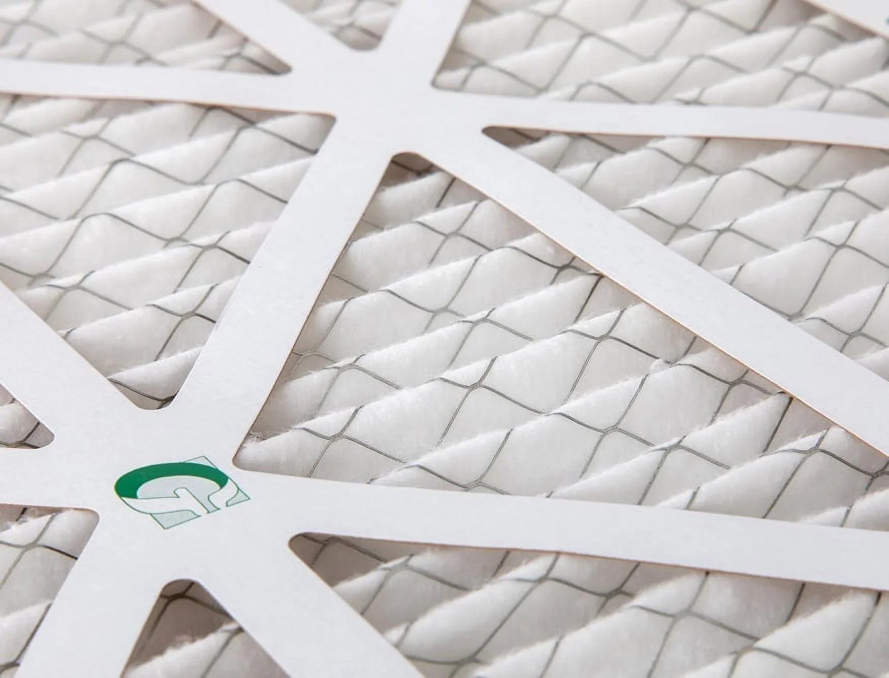 12 Pack of 14x25x2 MERV 10 Pleated 2" Inch Air Filters by Glasfloss. Actual Sizeize: 13-1/2 x 24-1/2 x 1-3/4