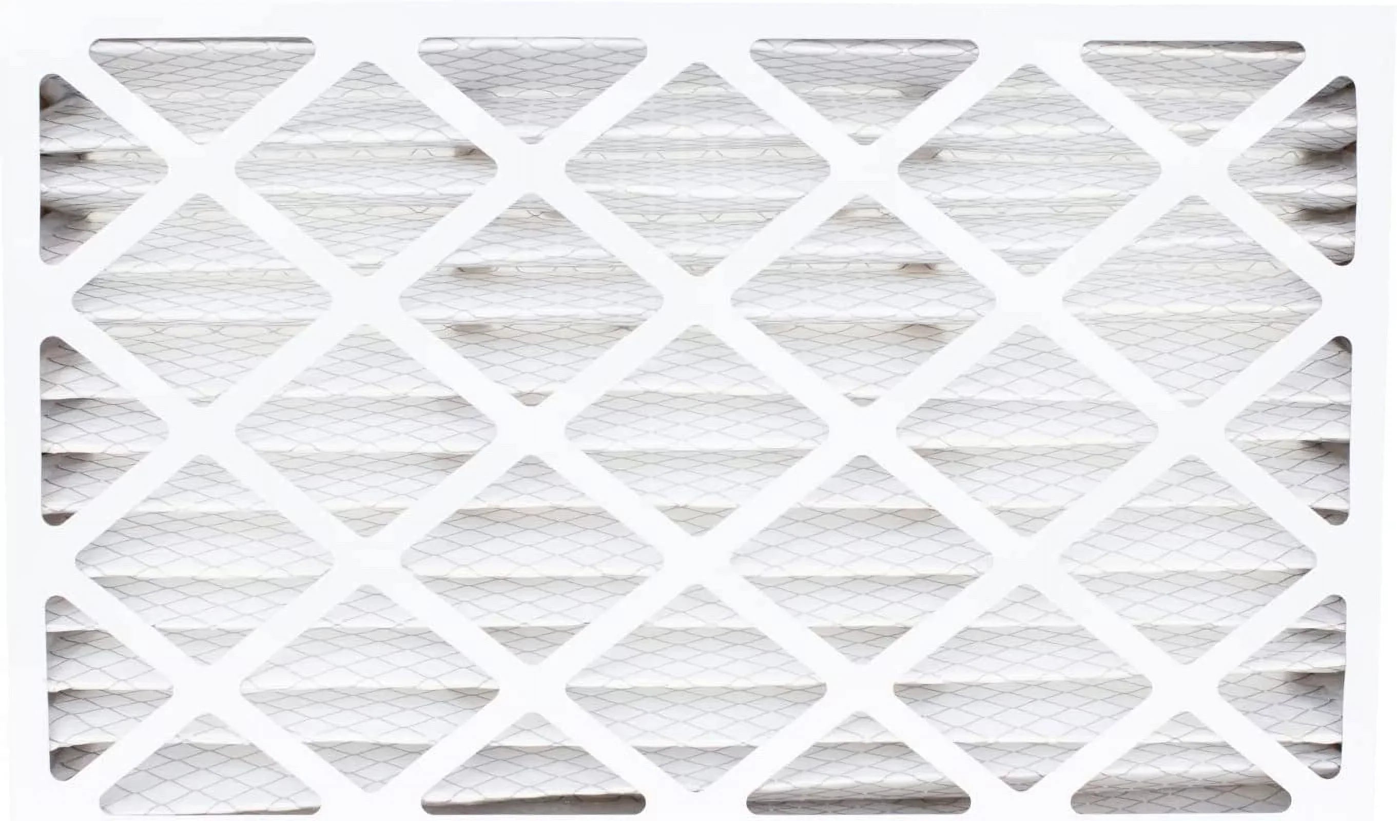 Filterbuy 16x25x5 MERV 13 Pleated HVAC AC Furnace Air Filters for Trion Air Bear 255649-105 (4-Pack)