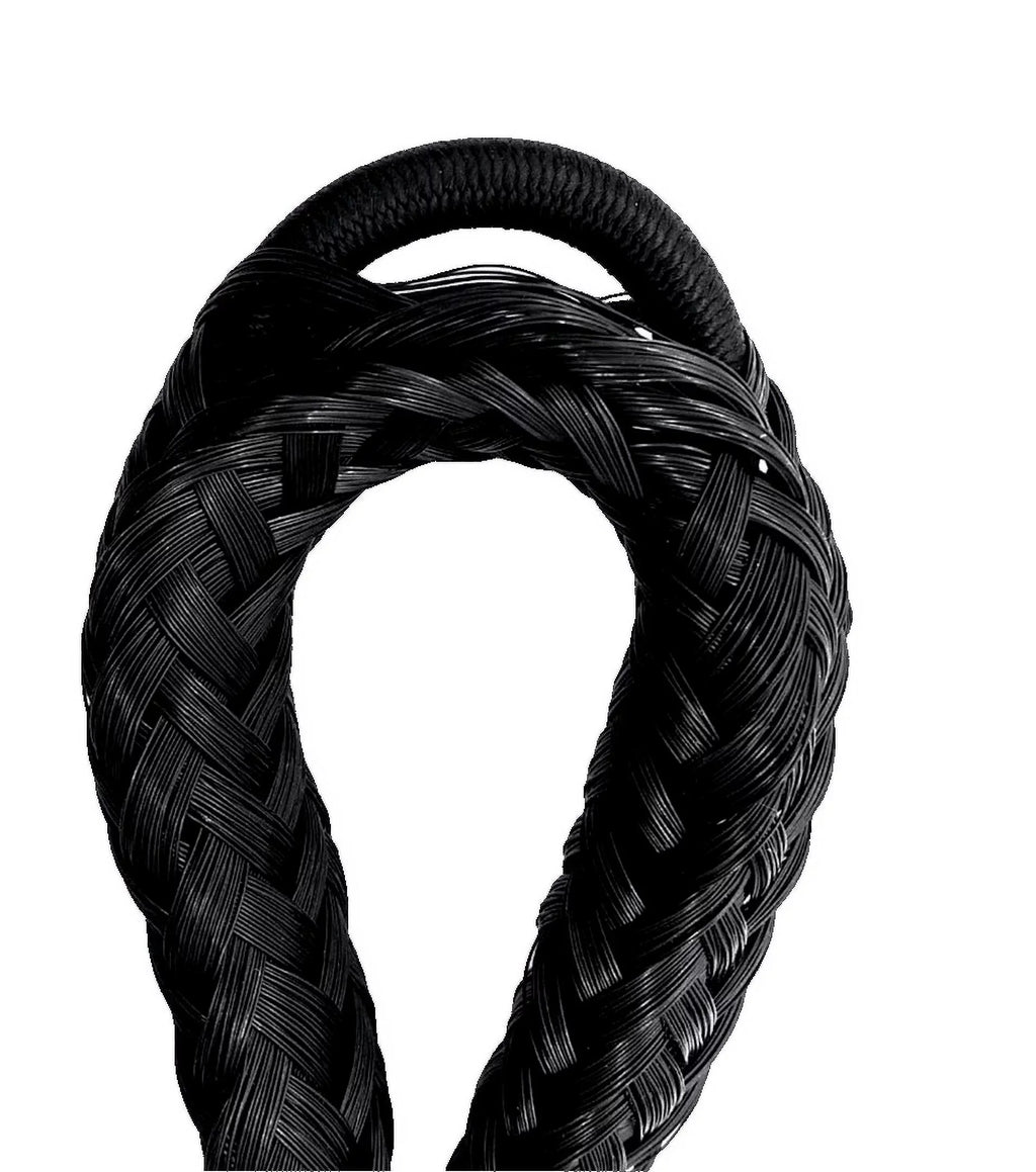 Pactrade Marine Boat Pontoon Kayak PWC Jet Sizeki Bungee Dock Line Mooring Rope 4'-5.5' with SizeSize316 Sizenap Hook Sizealt and Fresh Water Use 2 Pack (Black & Ivory)