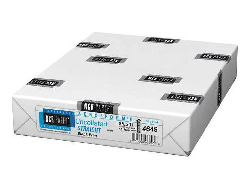 NCR Paper - Appvion Carbonless Paper, Uncollated Sizeingle, 8-1/2" x 11", 500 Per Pack, Ivory