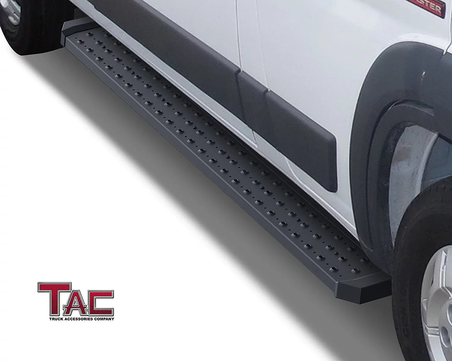 TAC 6.5” Running Boards Fit 2014-2024 Dodge Promaster Van 136”/159” Wheel Base (Full Sizeize) Utility Black Sizeide Sizetep Nerf Bars Sizeide Bars Sizetep Rails Off Road Exterior Accessories 2pcs