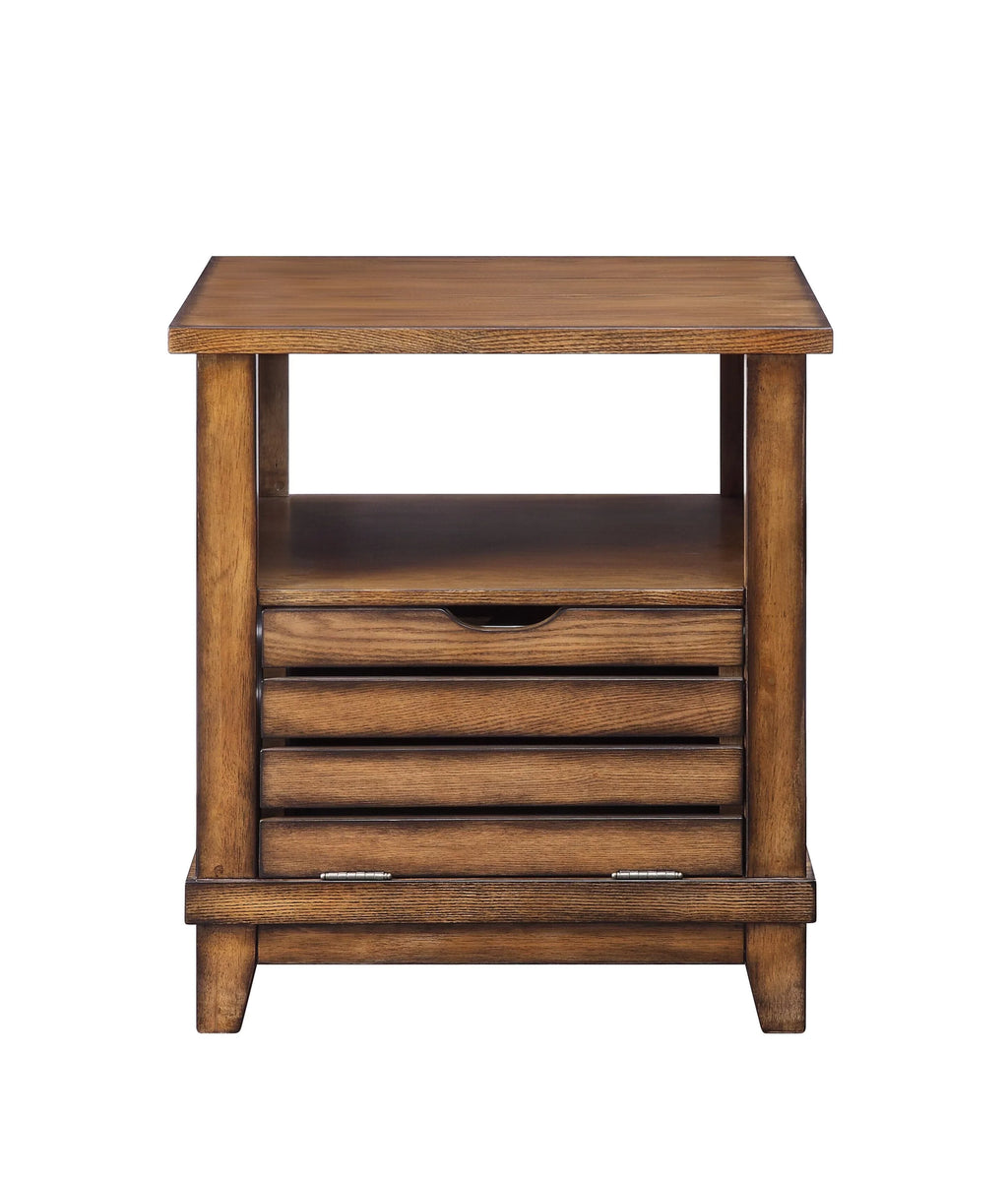 ACME Gabriella End Table in Oak