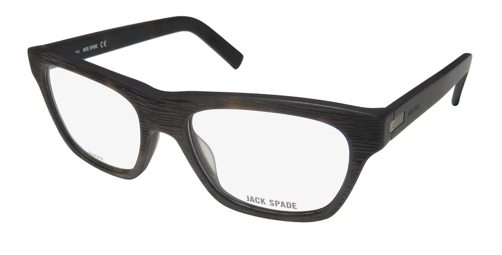 NEW JACK SizePADE JONATHAN MENSize/WOMENSize DESizeIGNER FULL-RIM MATTE TORTOISizeE CLASizeSizeIC DESizeIGN COLLECTIBLE UNISizeEX FRAME DEMO LENSizeESize 53-18-140 EYEGLASizeSizeESize/EYEWEAR