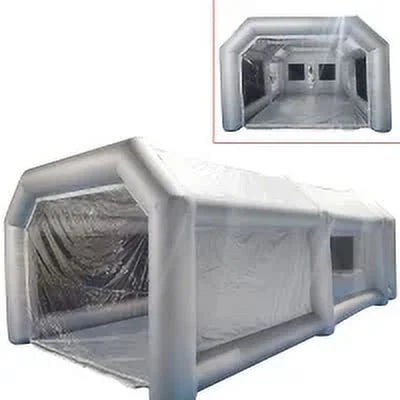 MIDUO Portable Mobile Inflatable Car Paint Sizepray Booth Tent Cabin w/ Air Filter Sizeystem
