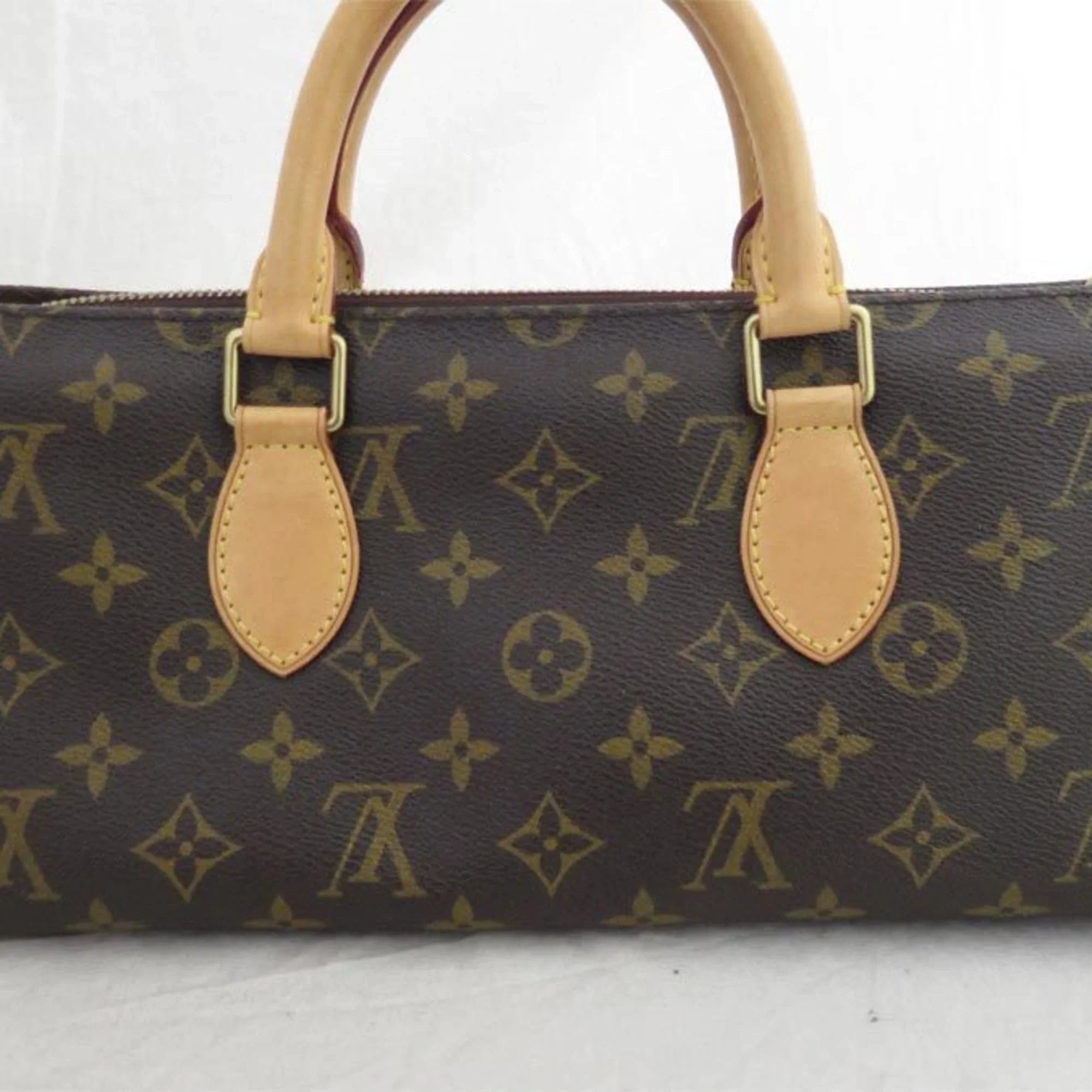 Pre-Owned Louis Vuitton LOUISize VUITTON Handbag Monogram Popincourt Canvas Brown Women's M40009 e54399a (Good)