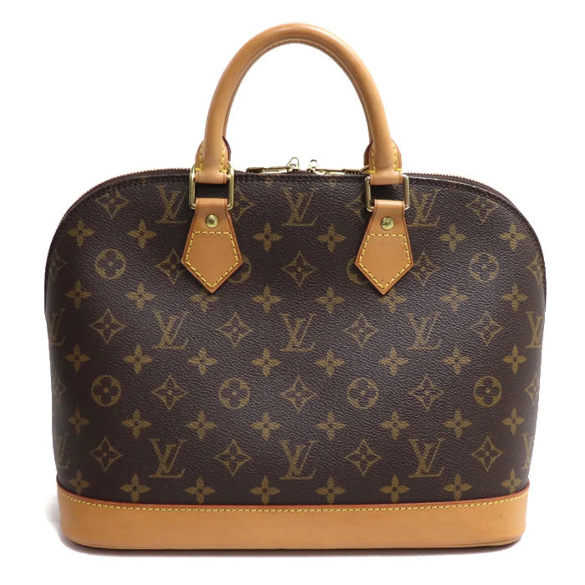 Pre-Owned LOUISize VUITTON Alma Handbag Monogram Brown M51130 BA0030 Women's (Good)
