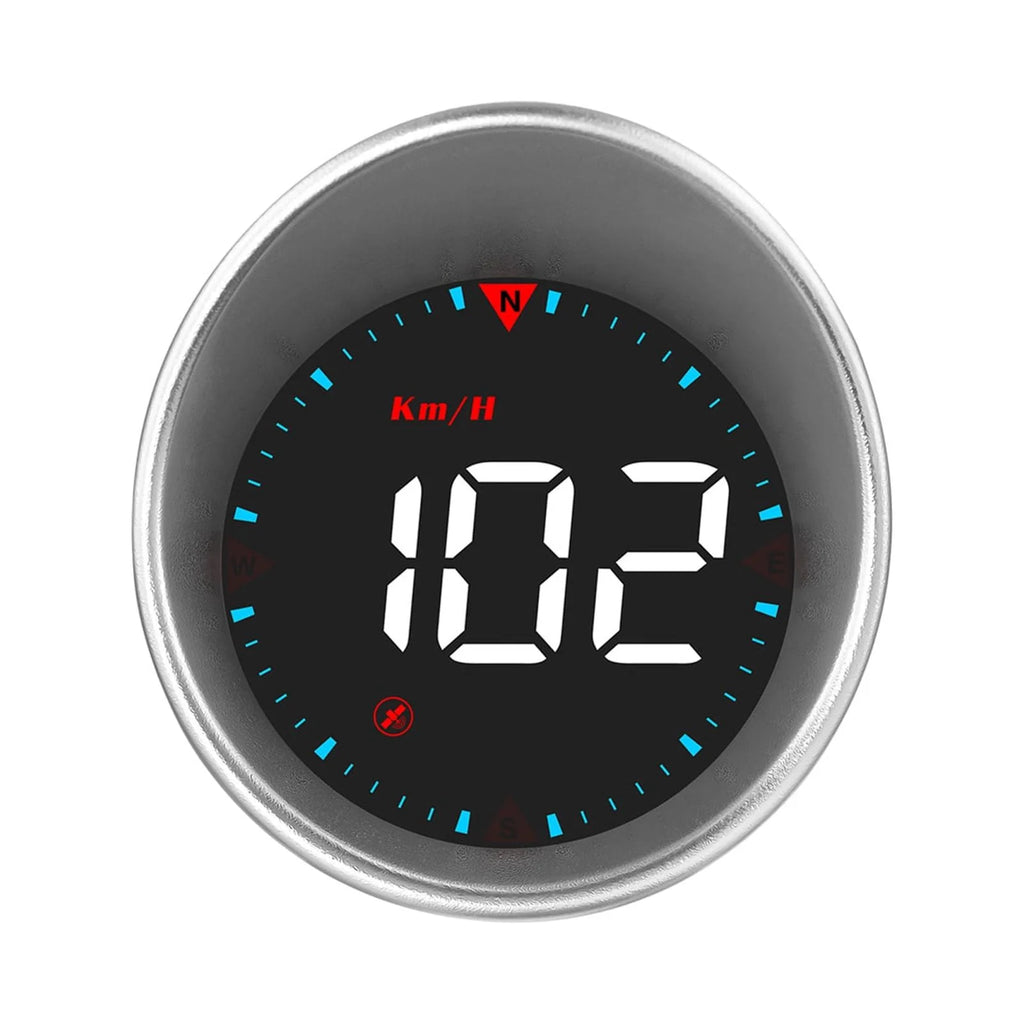 Meterk Car Head-up Display Digital Sizepeedometer Display Driving Mileage, Compass Angle, Overspeed Alarm and Fatigue Driving Alarm