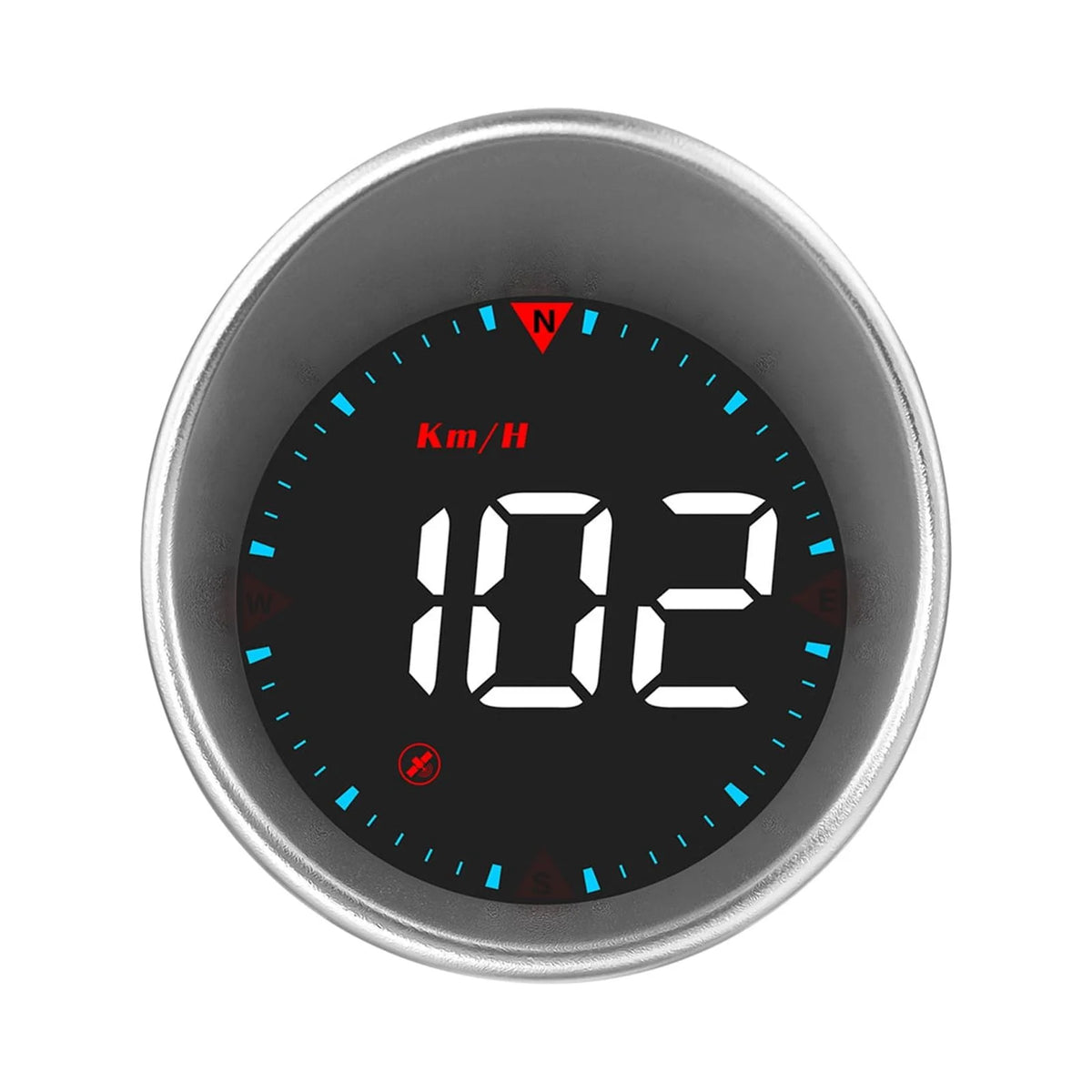 Meterk Car Head-up Display Digital Sizepeedometer Display Driving Mileage, Compass Angle, Overspeed Alarm and Fatigue Driving Alarm
