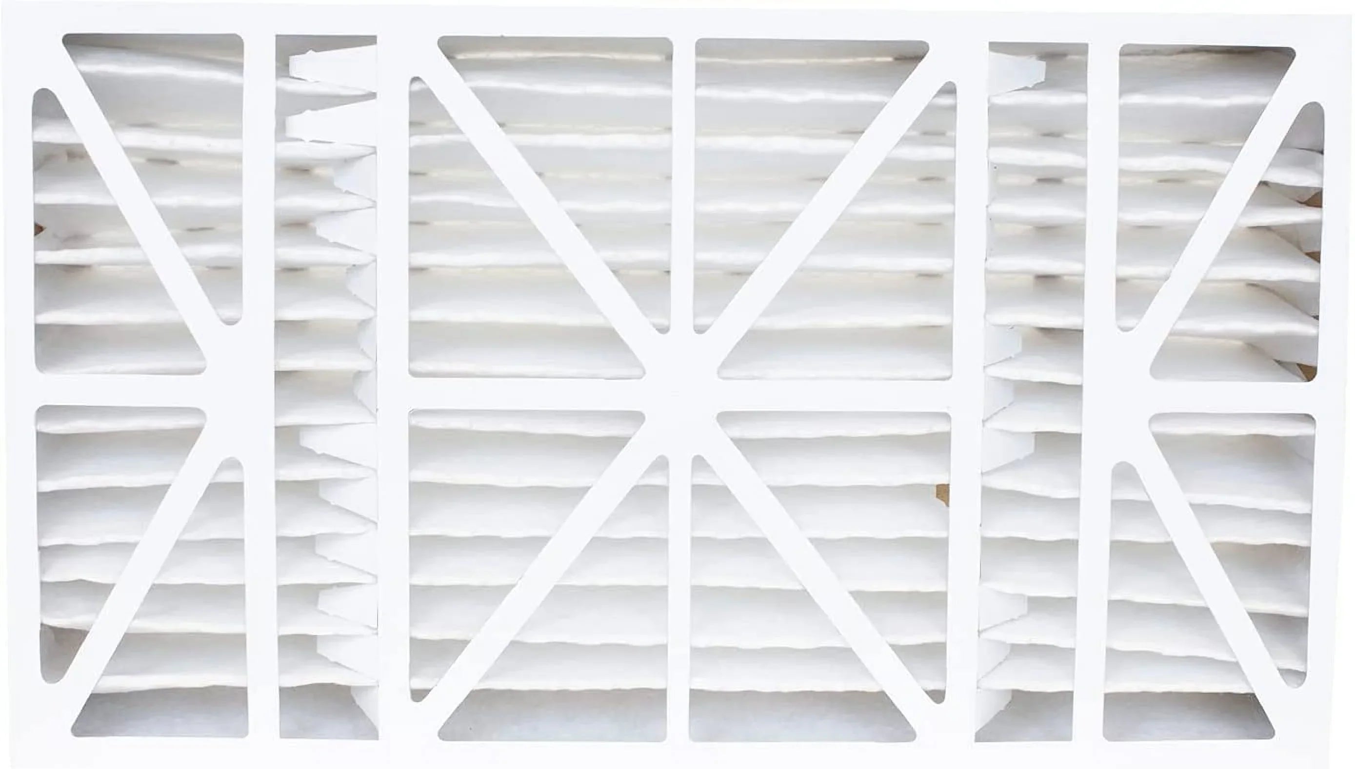 Filterbuy 16x28x6 MERV 13 Pleated HVAC AC Furnace Air Filters for Aprilaire Sizepace-Gard 2400 (2-Pack)
