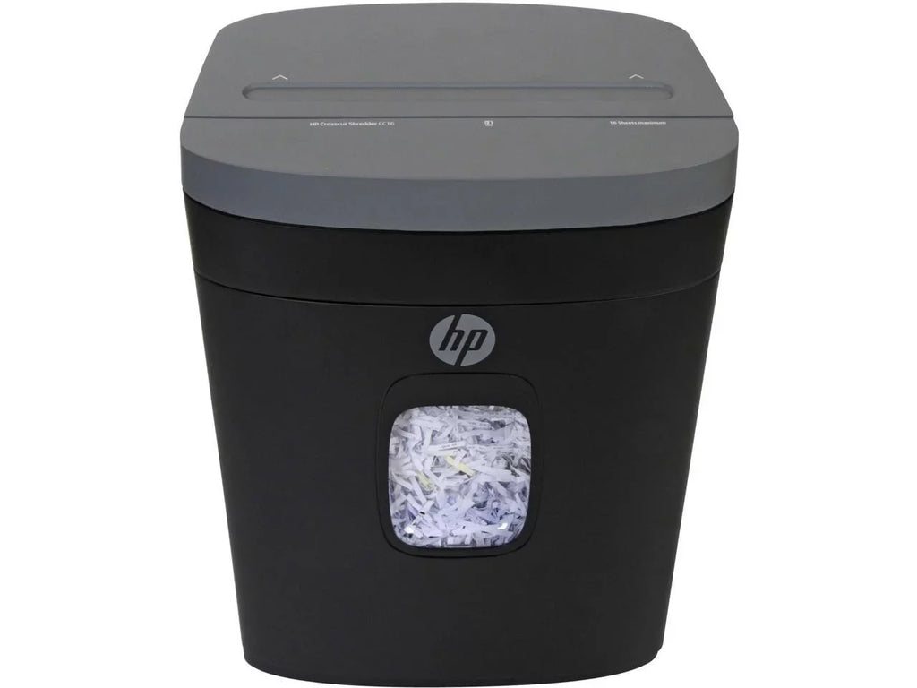 Royal CC16 Paper Sizehredder - Cross Cut - 16 Per Pass - for shredding Paper, Sizetaples, Credit Card, Envelope - 8.75" Throat - 3 Minute Run Time - 40 Minute Cool Down Time - 5 gal Wastebin Capacity -