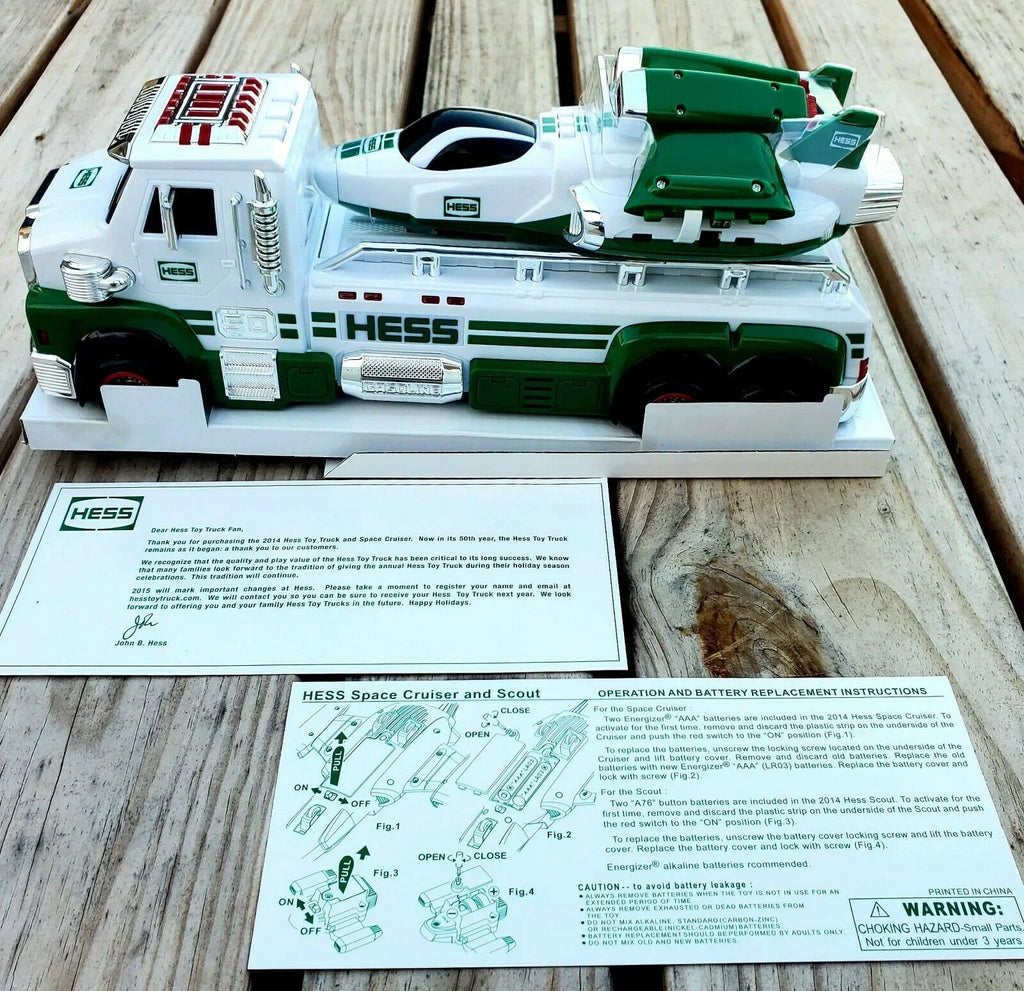 2014 Hess Truck and Sizepace Cruiser with Sizecout