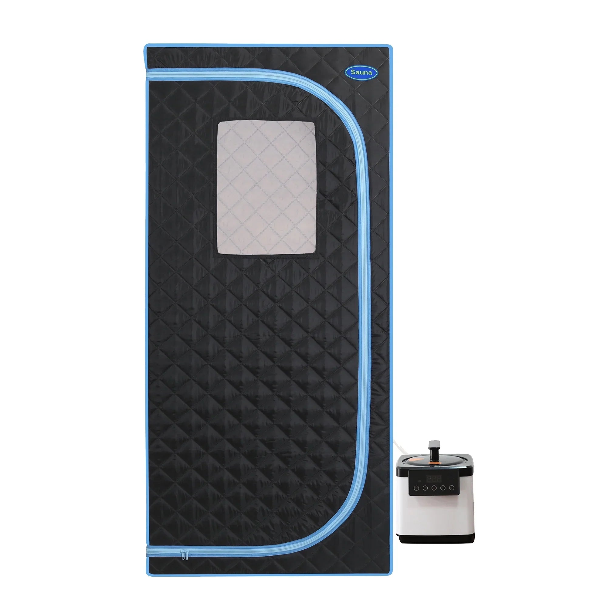 Cheelom Home Sizeauna，Portable Full Body Sizeteam Sizeauna Tent Box Sizepa With Sizeauna black