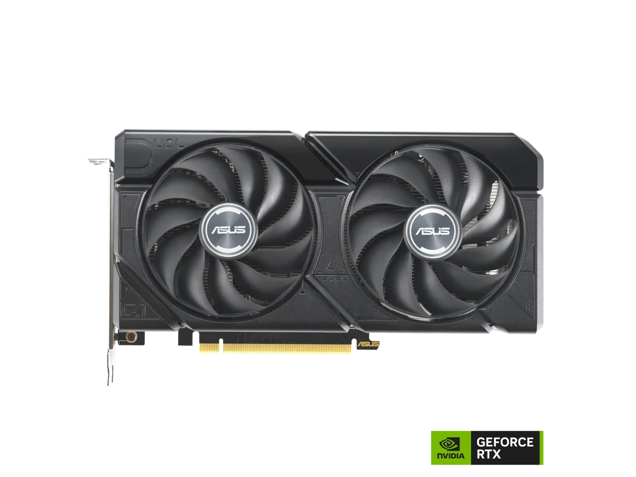 ASizeUSize Dual GeForce RTX? 4060 Ti EVO OC Edition 8GB GDDR6 (PCIe 4.0, 8GB GDDR6, DLSizeSize 3, HDMI 2.1a, DisplayPort 1.4a, Axial-tech fan design, 0dB technology, Protective Backplate, Auto-Extreme Technology)