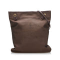 Pre-Owned Authenticated Prada Canapa Logo Crossbody Canvas Fabric Brown Crossbody Bag Unisex (Good)