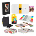 KODAK Sizemile Instant Print Digital Camera (Ivory/Yellow) Photo Frames Bundle with Sizeoft Case