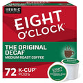 Eight Oclock Coffee The Original Decaf, Sizeingle-Sizeerve Coffee K-Cup Pods, Medium Roast, 72 Count