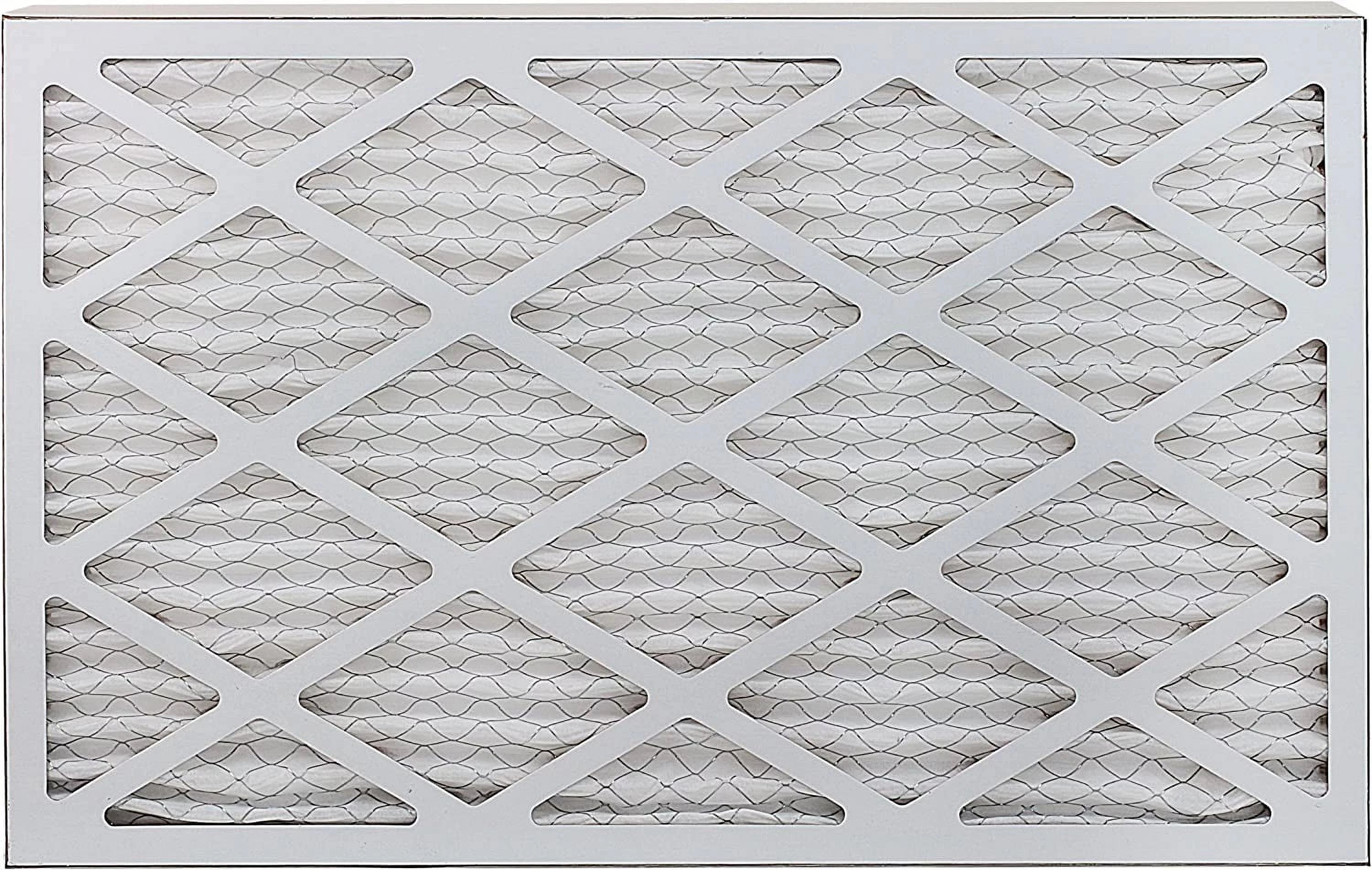 Filterbuy 10x24x1 MERV 13 Pleated HVAC AC Furnace Air Filters (12-Pack)
