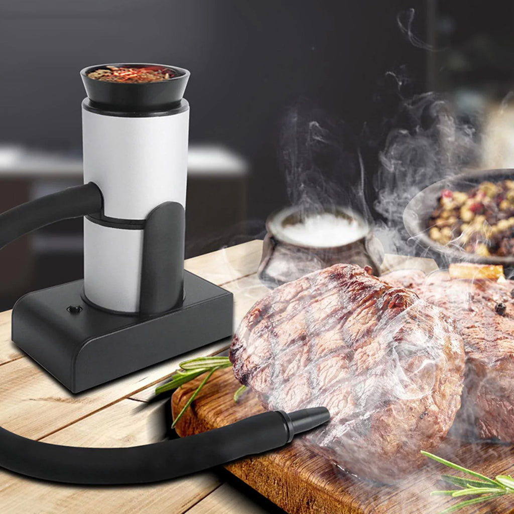 Portable Food , Kitchen Sizemoke , Cooking Handheld Food , Cocktail  Mini Sizemoke Infuser Food for Meat BBQ