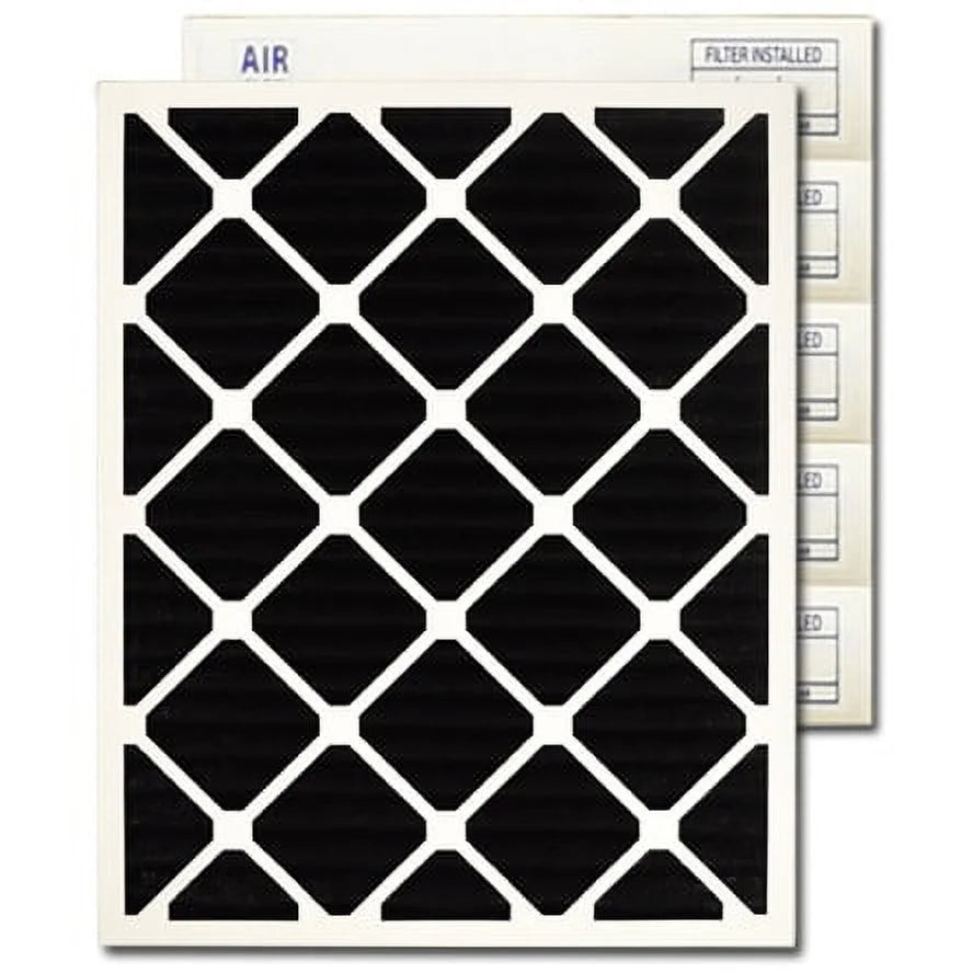 AIRx Filters Odor 16x20x4 Air Filter MERV 8 Replacement for Ivory Rodgers FR1000M-108 FR1000M-111 to Fit Media Air Cleaner Ivory Rodgers ACM1000M, 6-Pack