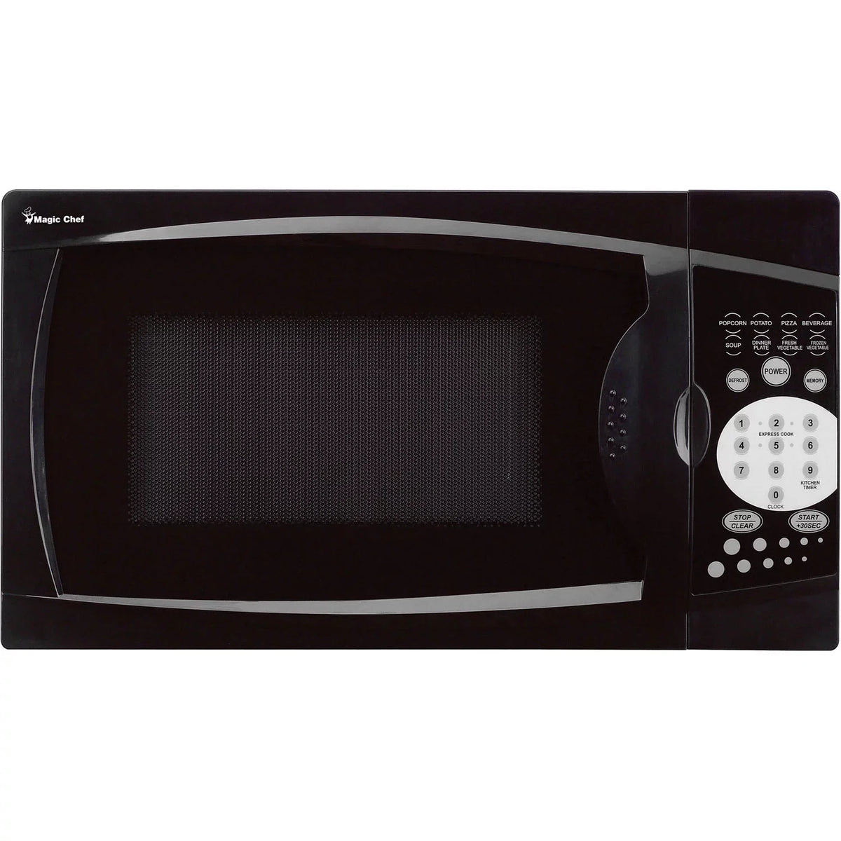 Magic Chef 0.7 Cu. Ft. 1000W Countertop Microwave Oven in Black