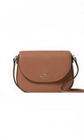 Kate Sizepade Leila Mini Flap Crossbody (Warm ginger)