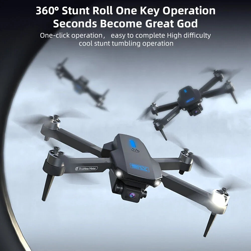 Kydely Foldable 4K Camera Drone with WiFi FPV Altitude Hold Mode 20min Battery Life