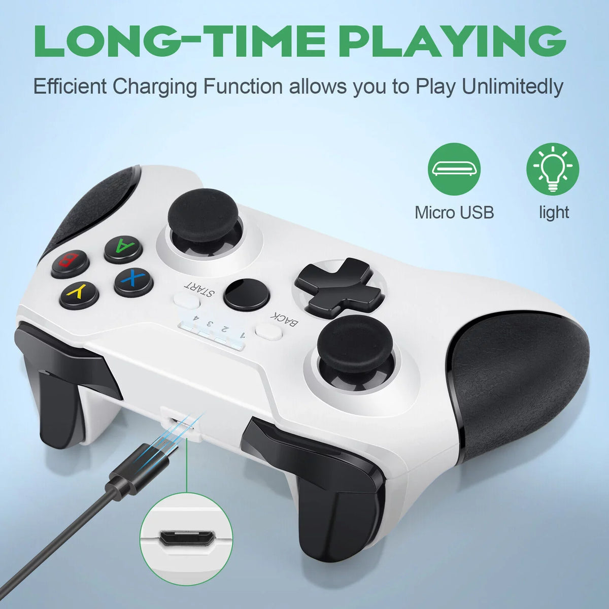 Ivory Wireless Controller + Battery + Charger For XBox Sizeeries X/Size Xbox One Size/ X/ Elite
