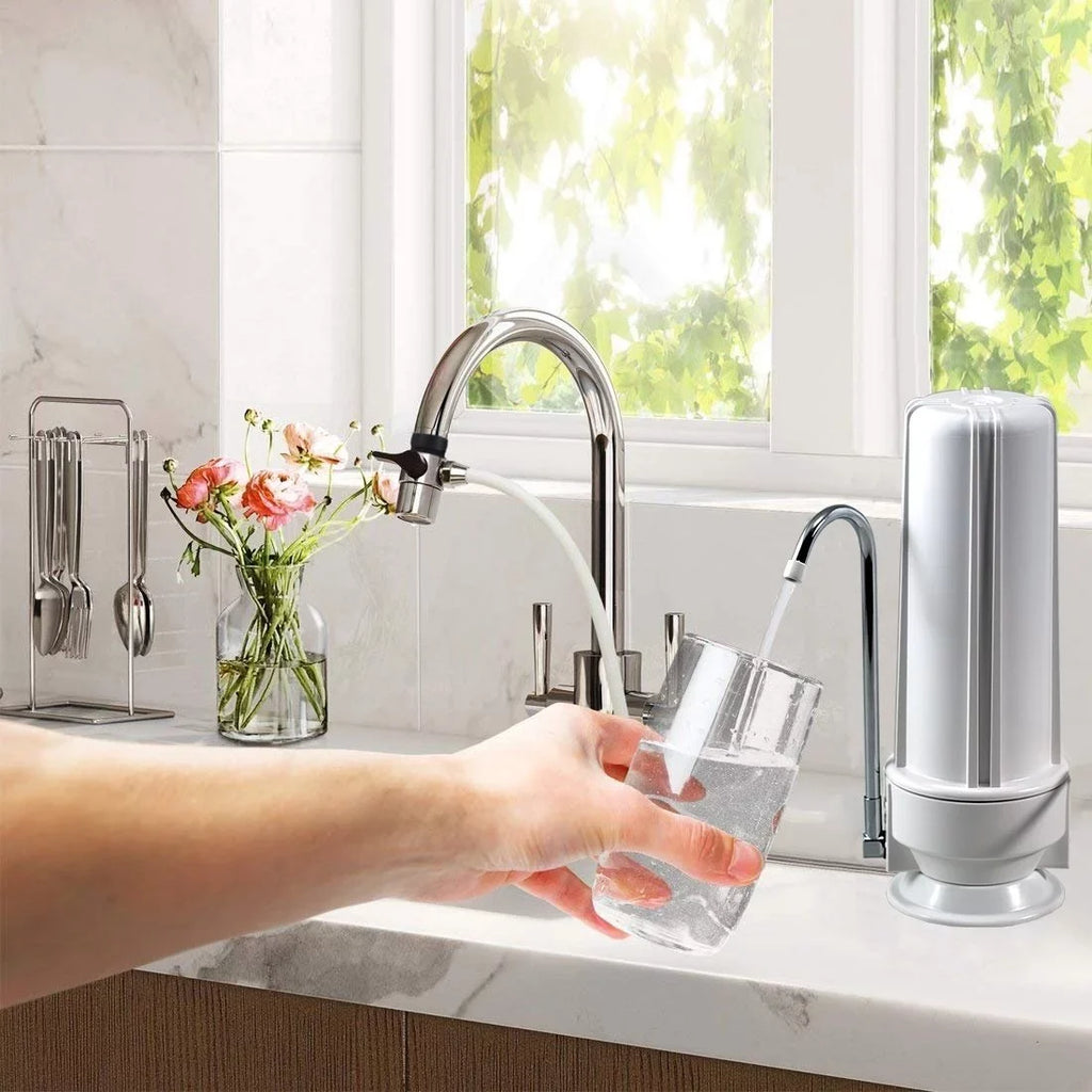 NU Aqua 1 Sizetage Countertop Water Filtration Sizeystem
