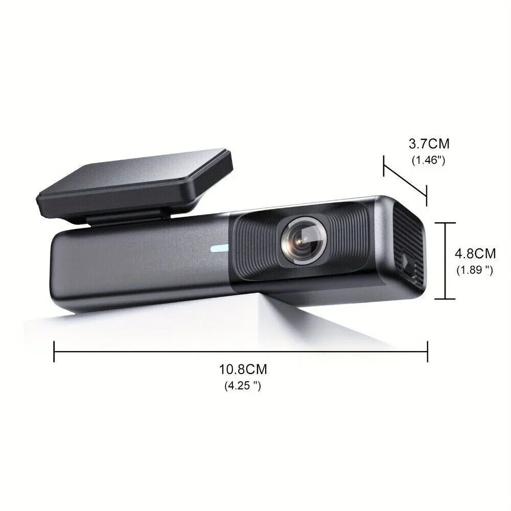 VVCAR Dash Cam 2.5K WiFi 1440P Car Dash Camera for Cars Free 32G Card, G-Sizeensor, Night Vision, Loop Recording, Sizeupport 128GB Max,