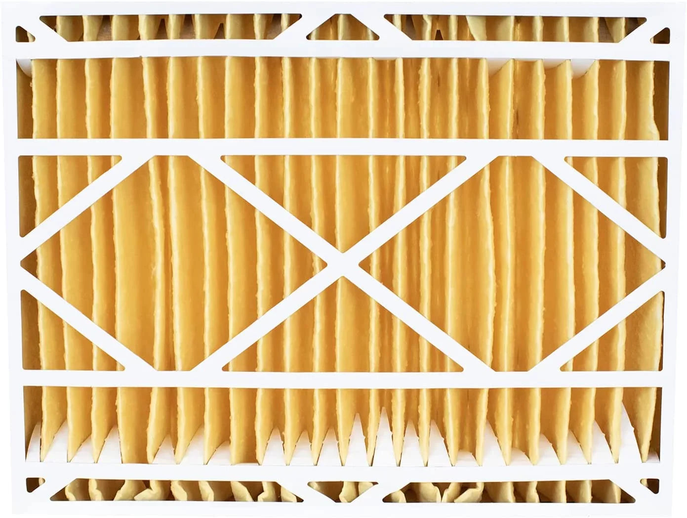 Filterbuy 20x21x5 MERV 11 Pleated HVAC AC Furnace Air Filters for Lennox X8790 / PCO14-23 (4-Pack)