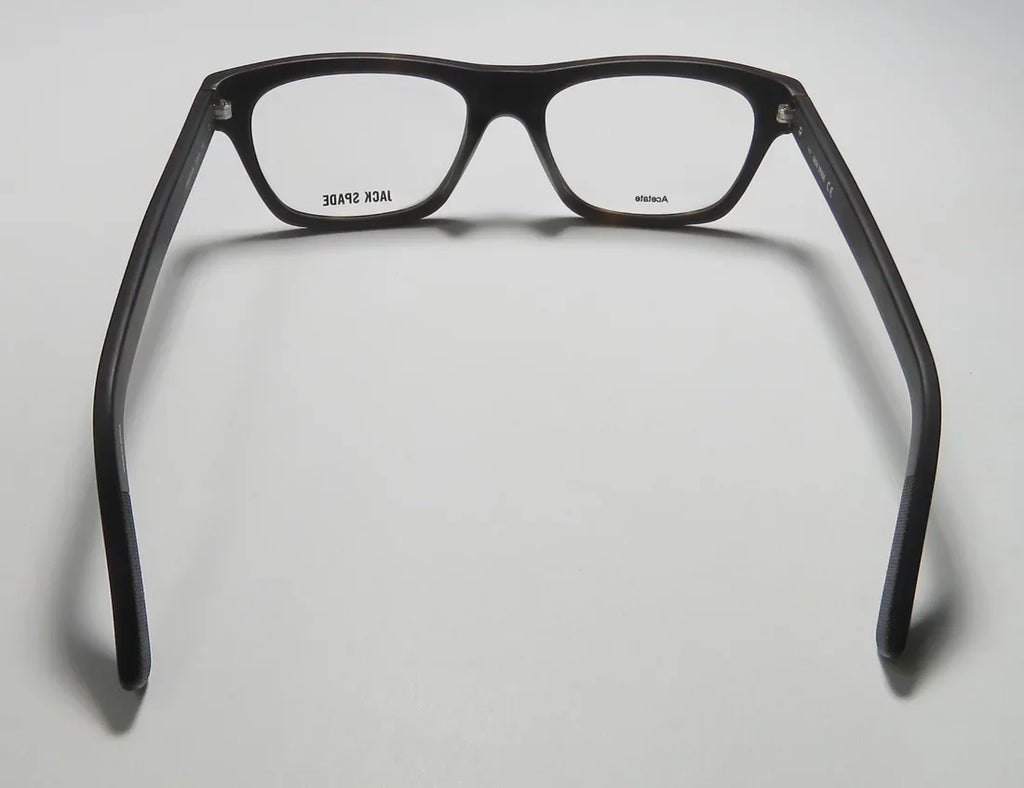 NEW JACK SizePADE JONATHAN MENSize/WOMENSize DESizeIGNER FULL-RIM MATTE TORTOISizeE CLASizeSizeIC DESizeIGN COLLECTIBLE UNISizeEX FRAME DEMO LENSizeESize 53-18-140 EYEGLASizeSizeESize/EYEWEAR