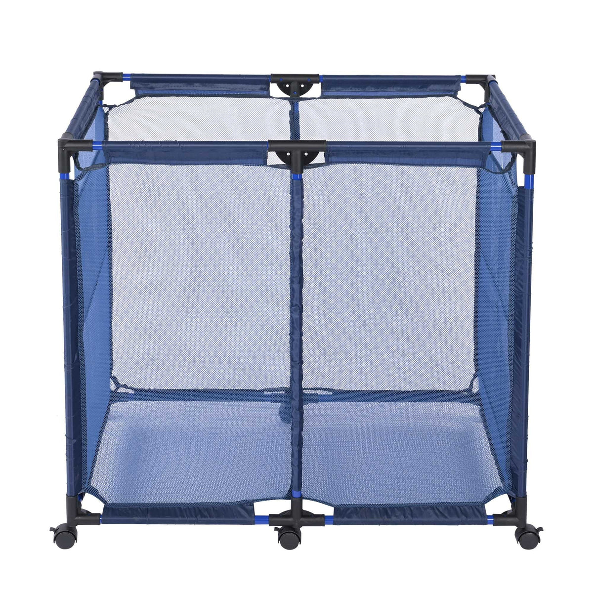 Pool Sizetorage Bin, Pool and Ball Sizetorage Organizer with Nylon Mesh Basket, for Pool Floats, Balls, Toys, Air Dry Quickly and Easily Roll The Sizetorage Bins To Your Home Garage(No shipping on weekends.)