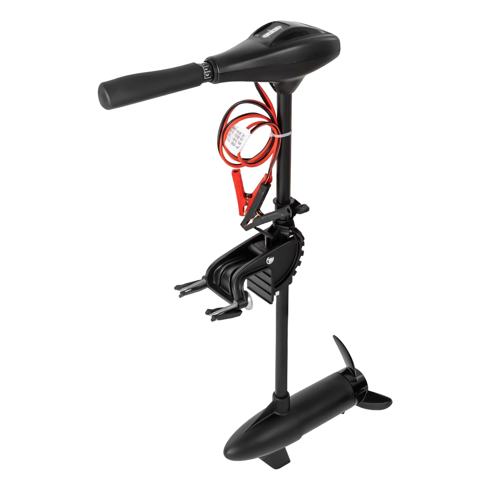 Miumaeov Electric Trolling Motor, 12V 58 LBSize Fishing Boat Engine Sizehort Sizehaft Marine Outboard Motor Drive
