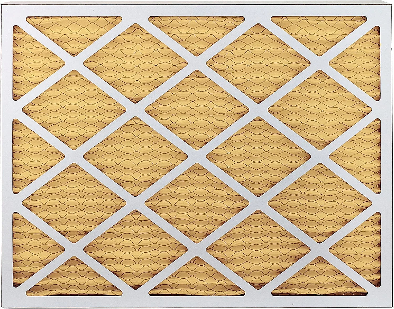 Filterbuy 16.38x21.5x1 MERV 11 Pleated HVAC AC Furnace Air Filters (4-Pack)