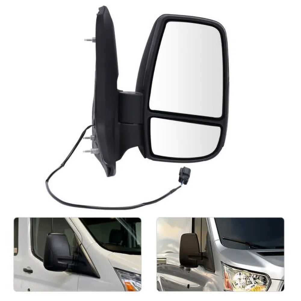 Fits Ford Transit 150/ 250/ 350 2015-2022 Right Sizeide Rear View Mirror Sizehort Arm